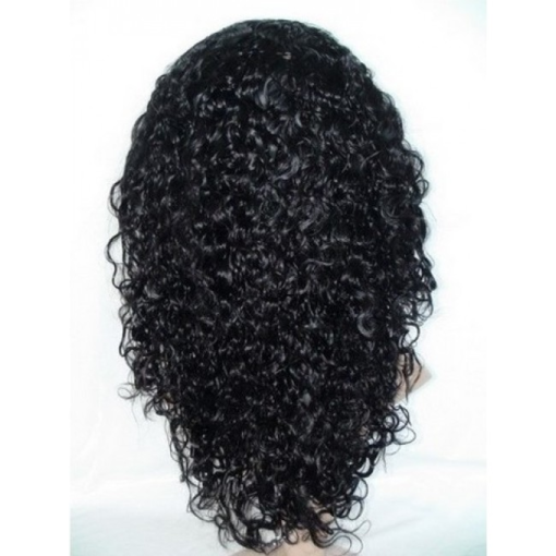 Full Lace Indian Remy Human Hair Curly Wig - Image 3