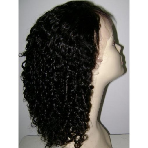 Tight Curl Indian Remy Full Lace Wig